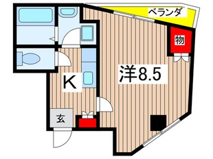 パックス荒畑Ⅱの物件間取画像